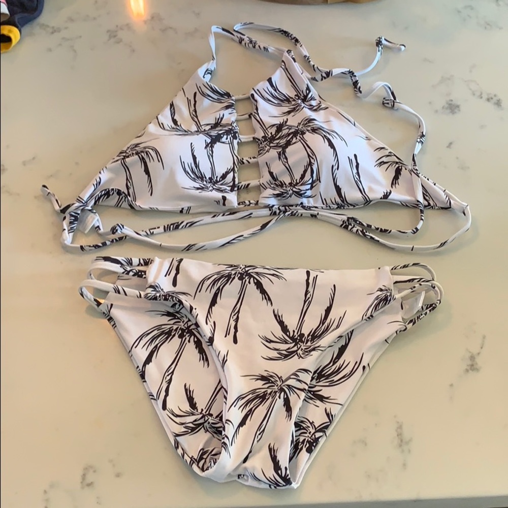 palm tree bikini! super cute ! from zaful